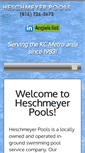 Mobile Screenshot of heschmeyerpools.com